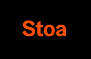 Stoa, gallerian logo